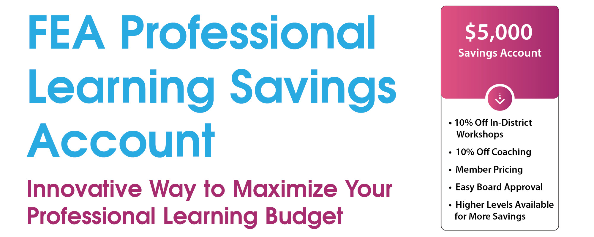 Learn How You Can Maximize Your Professional Learning Budget and Save