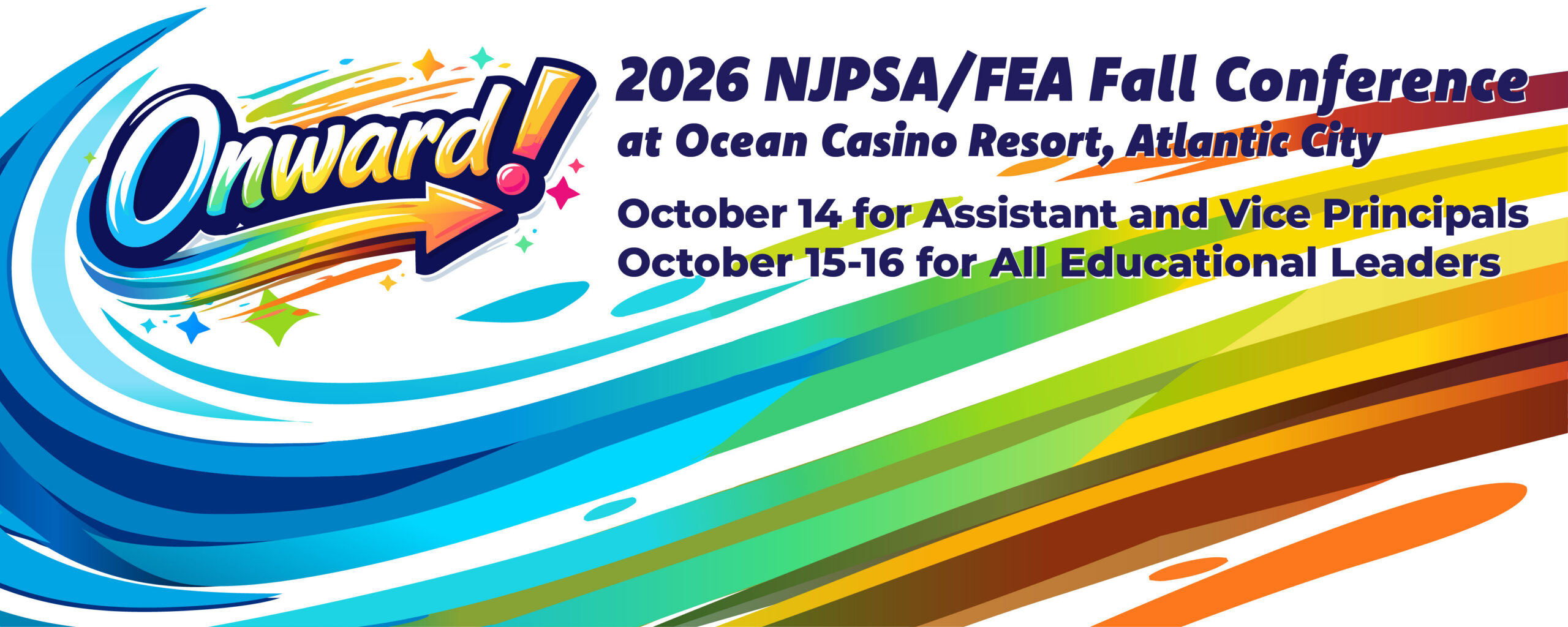 Join Us in Atlantic City for the Fall Conference - Onward!